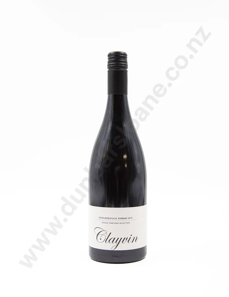 1 Bottle NZ Giesen 'CLAYVIN' Single Vineyard Marlborough Syrah 2019 Image 1++