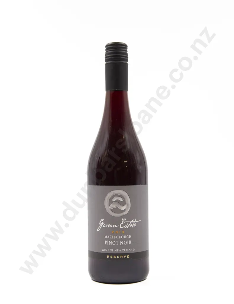 1 Bottle NZ Gunn Estate Marlborough Pinot Noir Reserve 2013 Image 1++