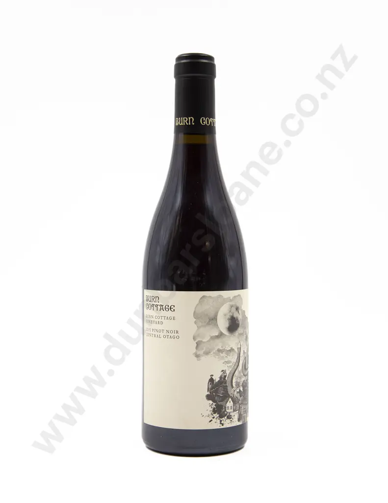 1 Bottle NZ Burn Cottage Vineyard Pinot Noir Otago 2015 Image 1++
