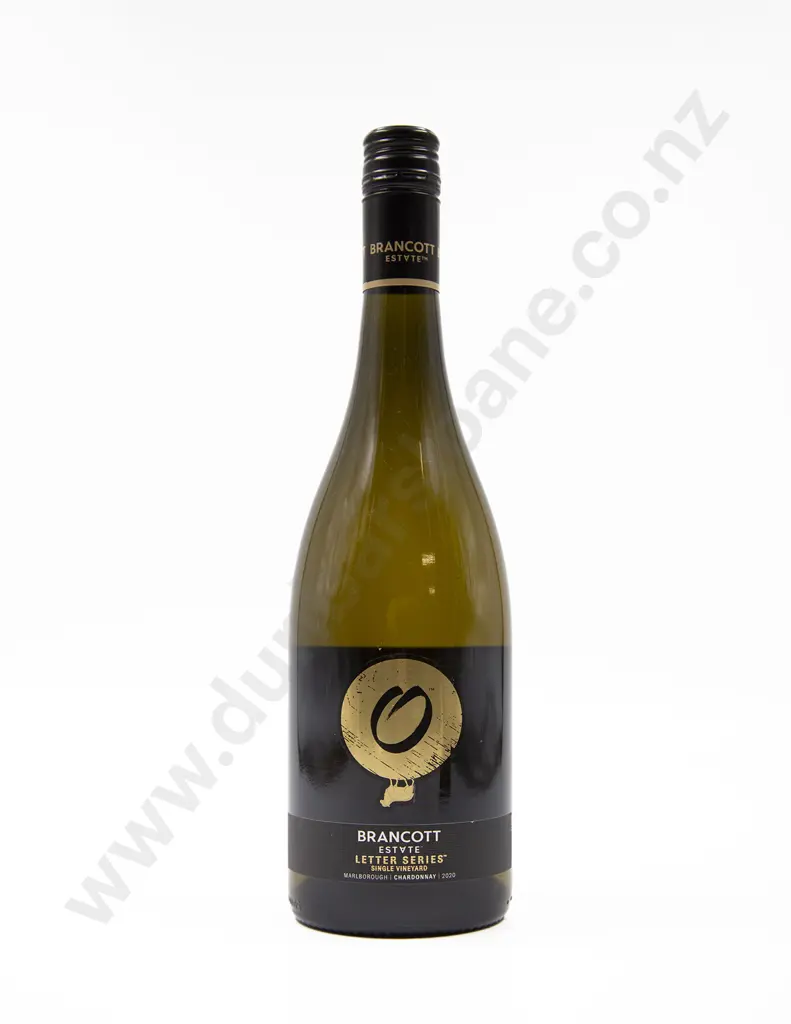 1 Bottle NZ Brancott Estate Letter Series 'O' Single Vineyard Marlborough Chardonnay 2020 Image 1++
