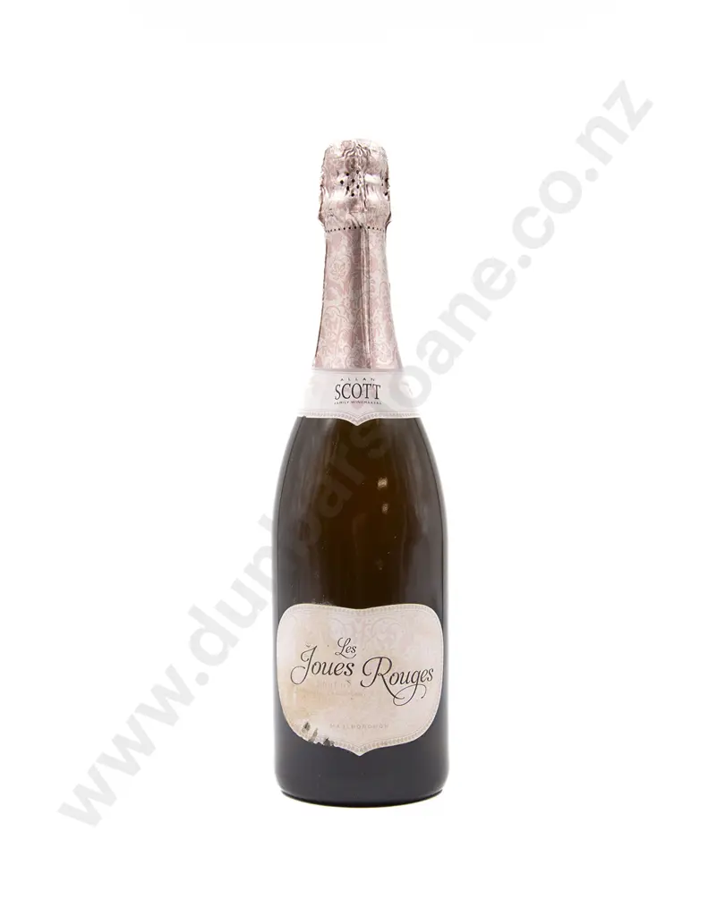 1 Bottle NZ Allan Scott Les Joues Rouges Brut NV Rose Image 1++