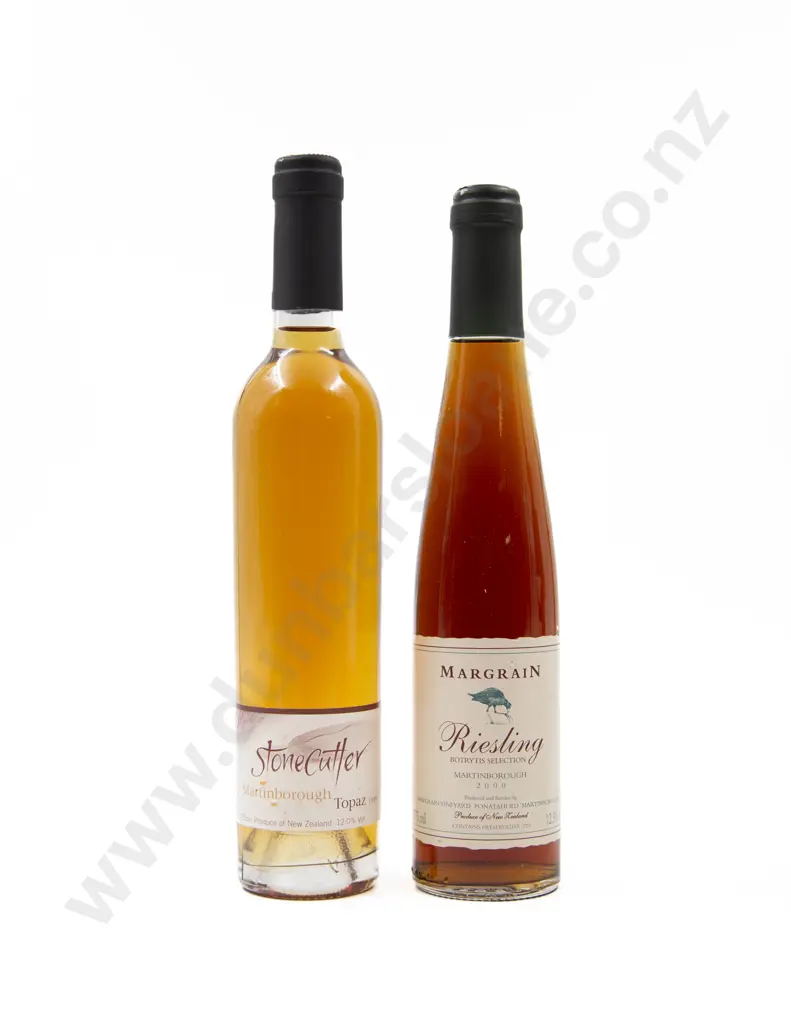 2 Bottles Assorted NZ Dessert Wines 1999/2000 Image 1++
