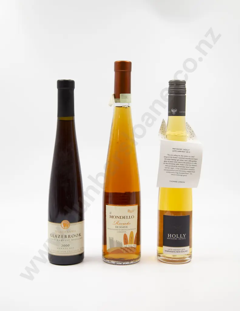 3 Bottles NZ & Italian Late Harvest Image 1++