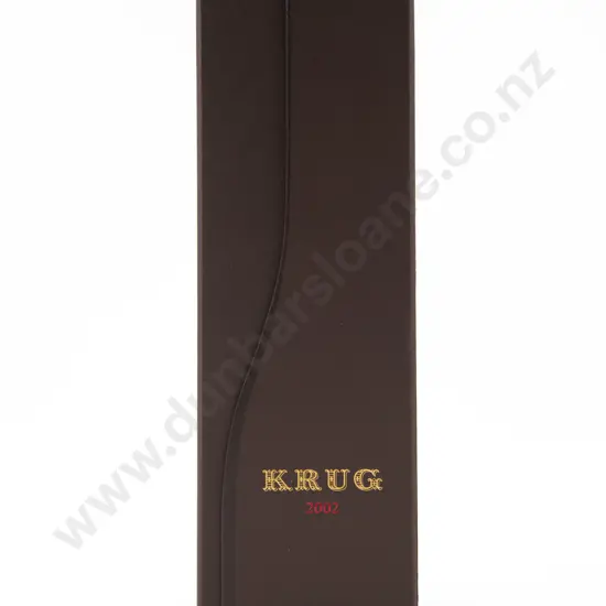 1 Bottle French KRUG 2002 Vintage Champagne