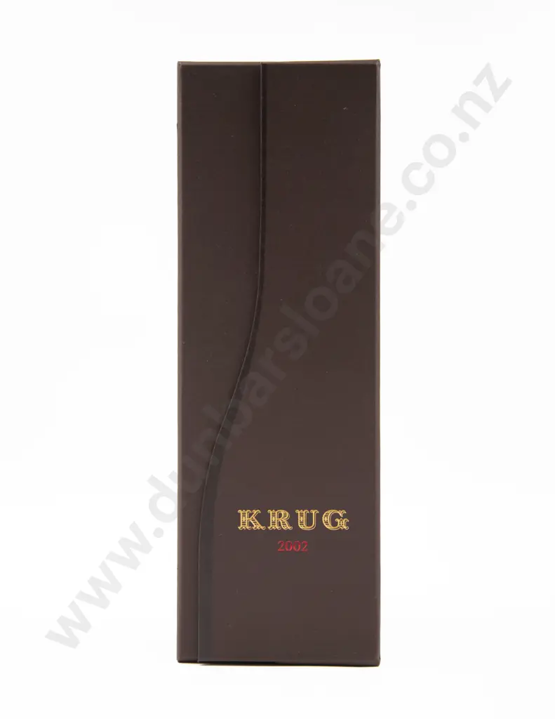 1 Bottle French KRUG 2002 Vintage Champagne Image 1++