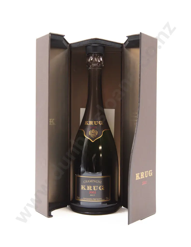 1 Bottle French KRUG 2002 Vintage Champagne Image 1++