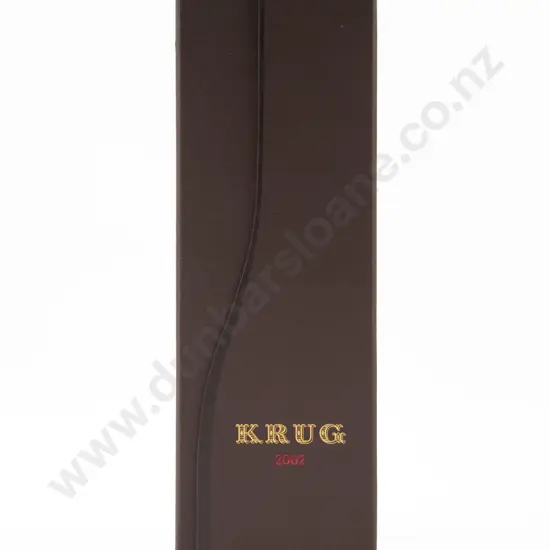 1 Bottle French KRUG 2002 Vintage Champagne