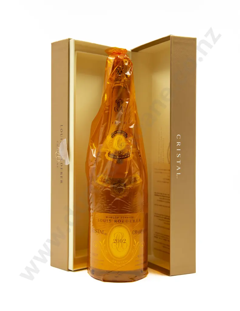 1 Bottle French Louis Roederer 'Cristal' 2002 Vintage Champagne Image 1++