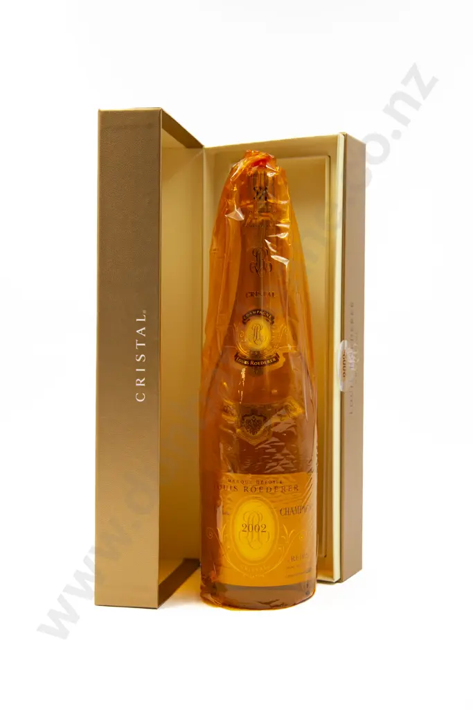 1 Bottle French Louis Roederer 'Cristal' 2002 Vintage Champagne Image 1++