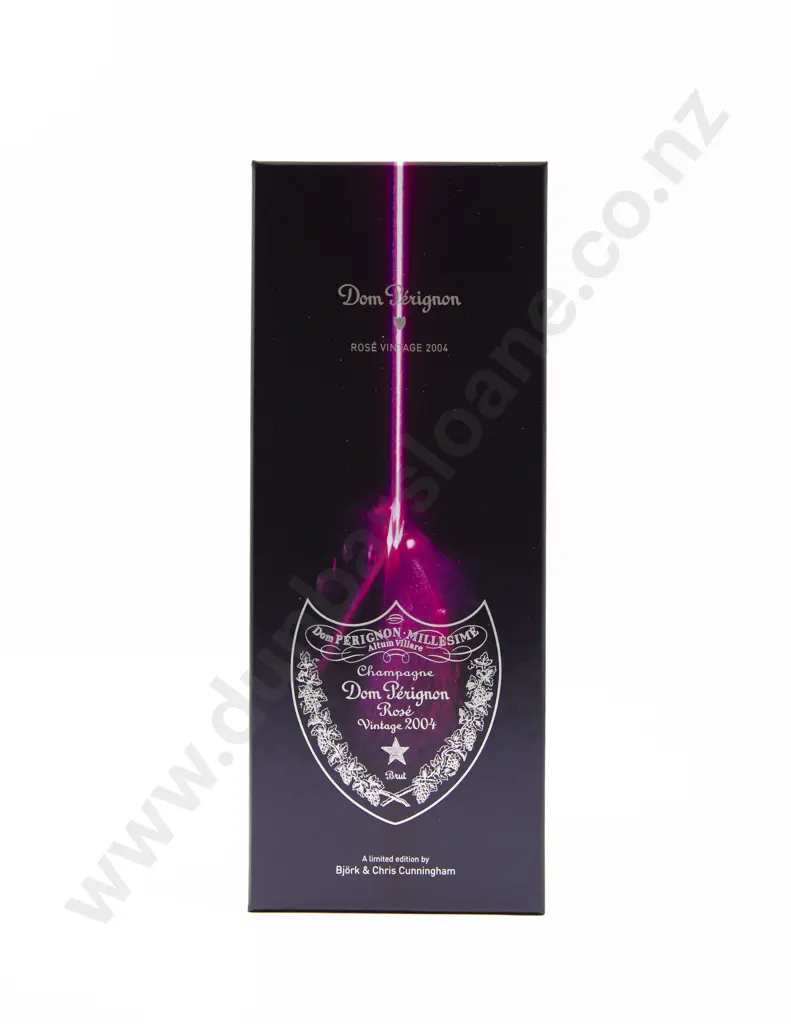 1 Bottle French Dom Perignon Rose 2004 Vintage Champagne Image 1++