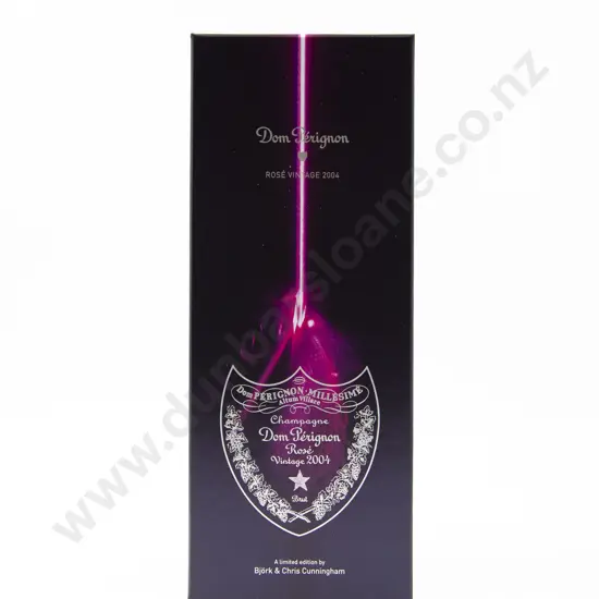 1 Bottle French Dom Perignon Rose 2004 Vintage Champagne
