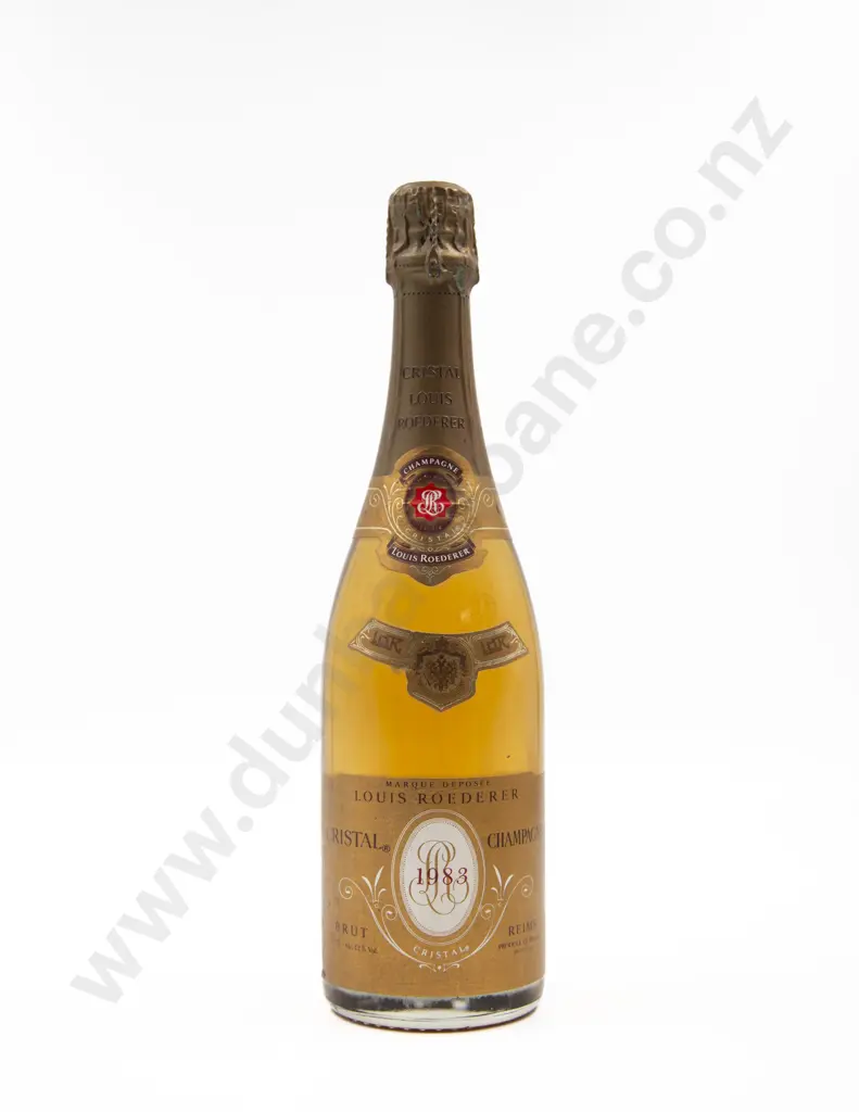 1 Bottle Louis Roederer Cristal Brut Champagne 1983 Image 1++