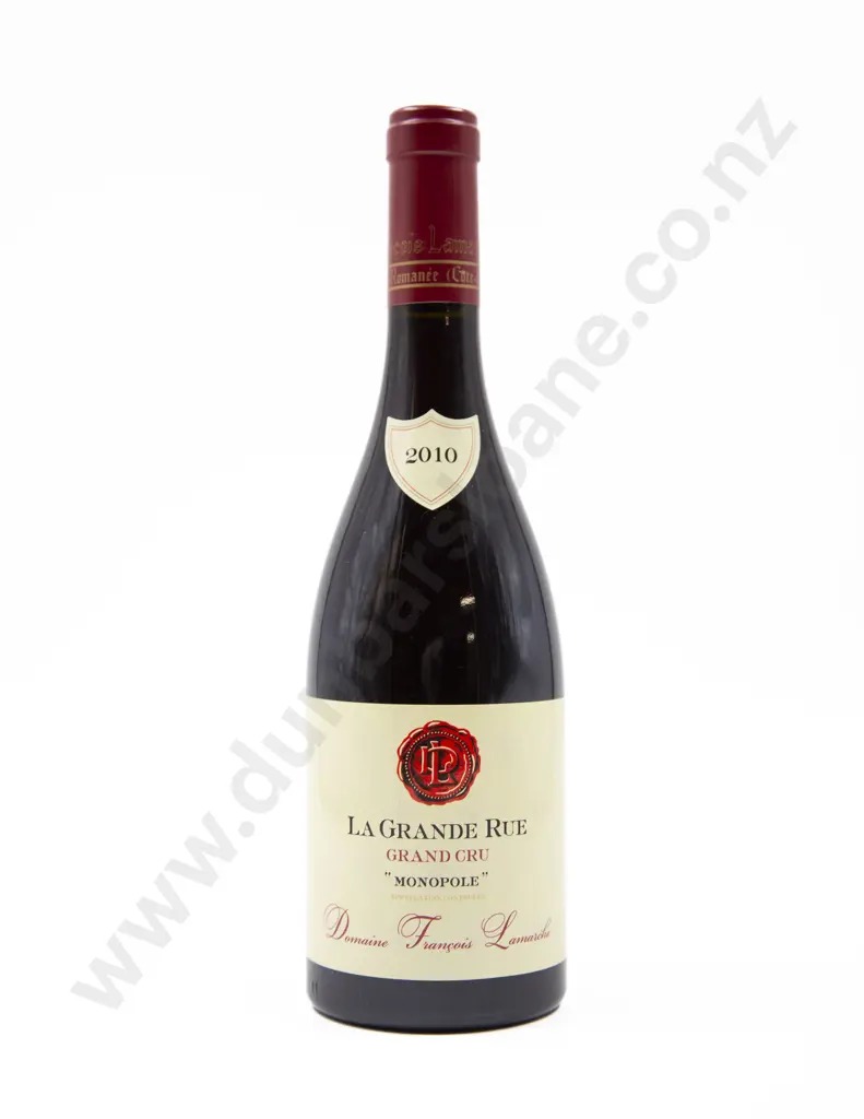 1 Bottle Domaine Francois LAMARCHE 'La Grande Rue' Grand Cru 2010 Burgundy Image 1++