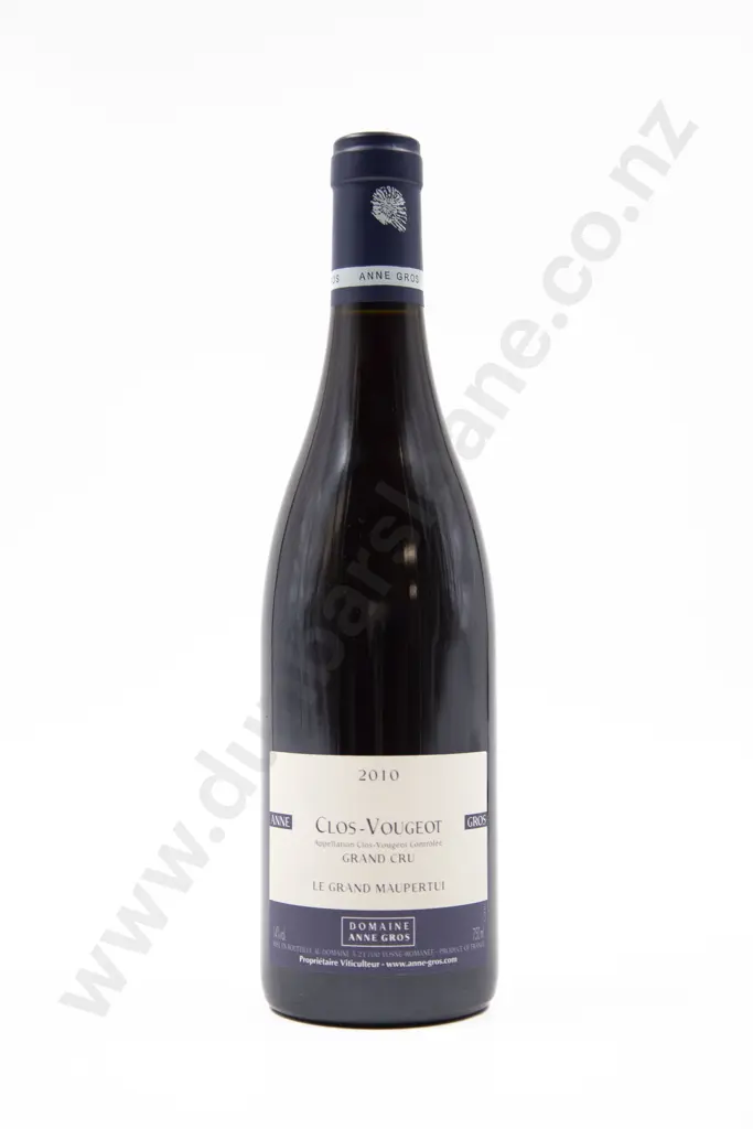 1 Bottle Domaine Anne Gros 'Clos Vougeot' Le Grand Maupertui Grand Cru 2010 Burgundy Image 1++