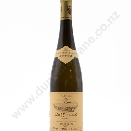1 Bottle Dom Zind-Humbrecht 'Clos Windsbuhl' Pinot Gris 2015 Alsace