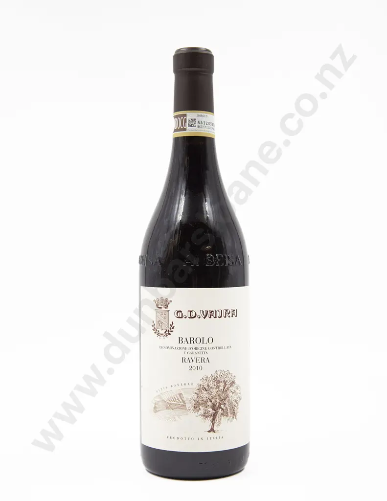1 Bottle G D Vajra Barolo 'Ravera' 2010 Italy Image 1++