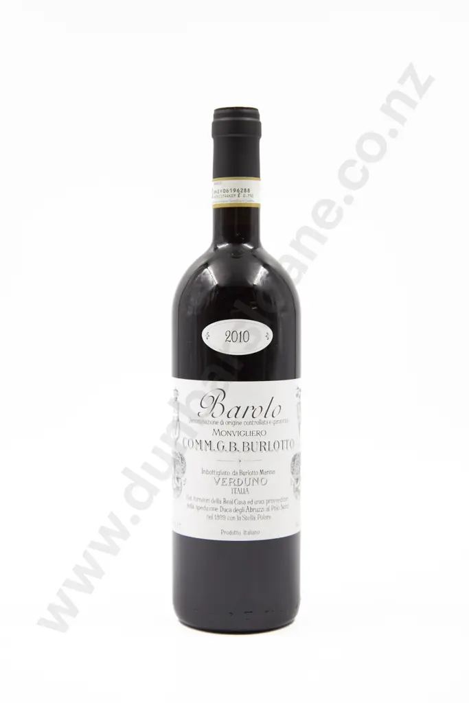 1 Bottle Comm. G B Burlotto Barolo 'MONVIGLIERO' 2010 Italy Image 1++