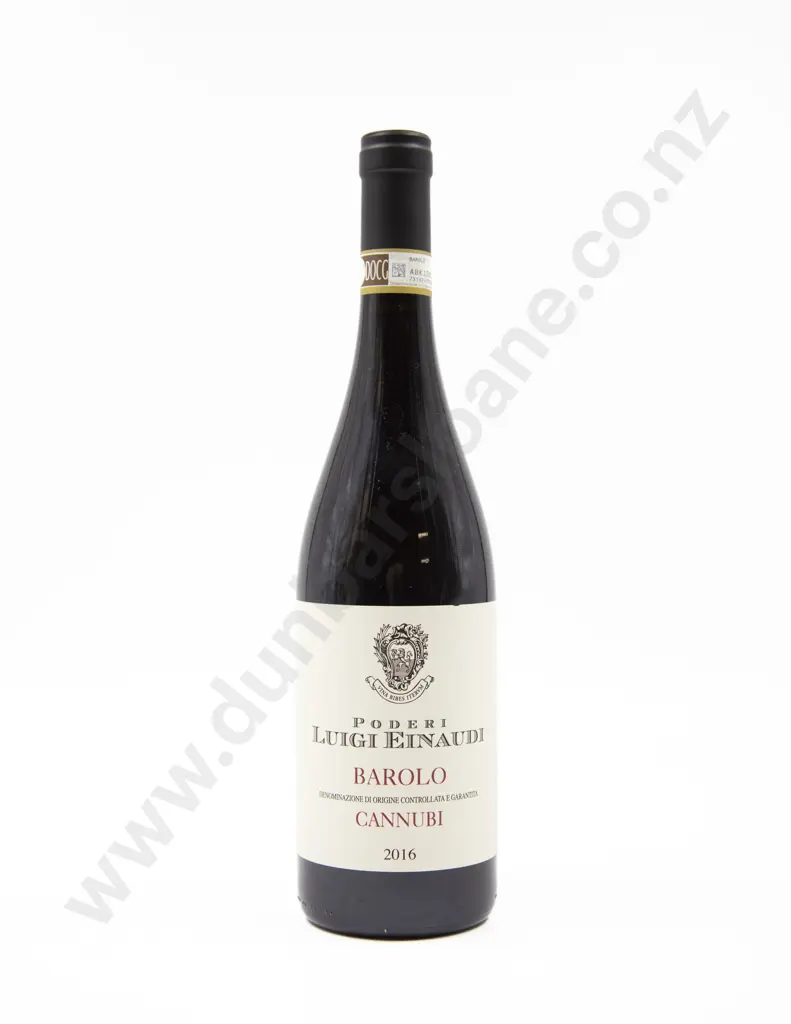 1 Bottle Poderi Luigi Einaudi Barolo 'CANNUBI' 2016 Italy Image 1++
