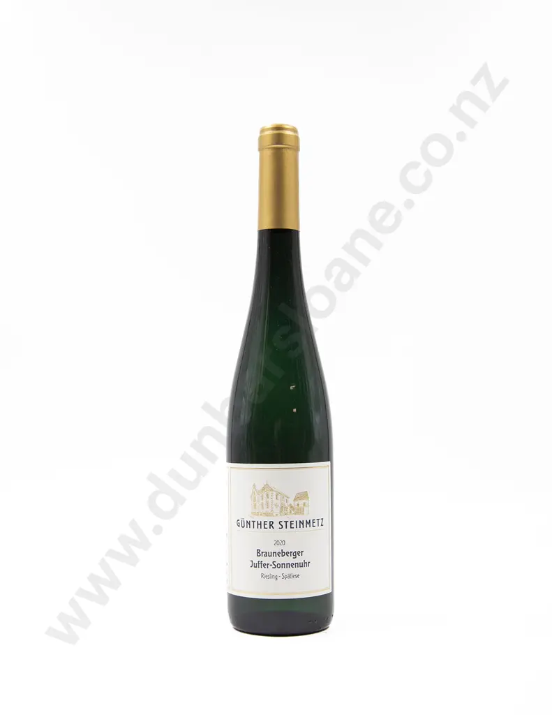 1 Bottle Gunther Steinmetz Brauneberger Juffer-Sonnenuhr Riesling Spatlese 2020 Image 1++