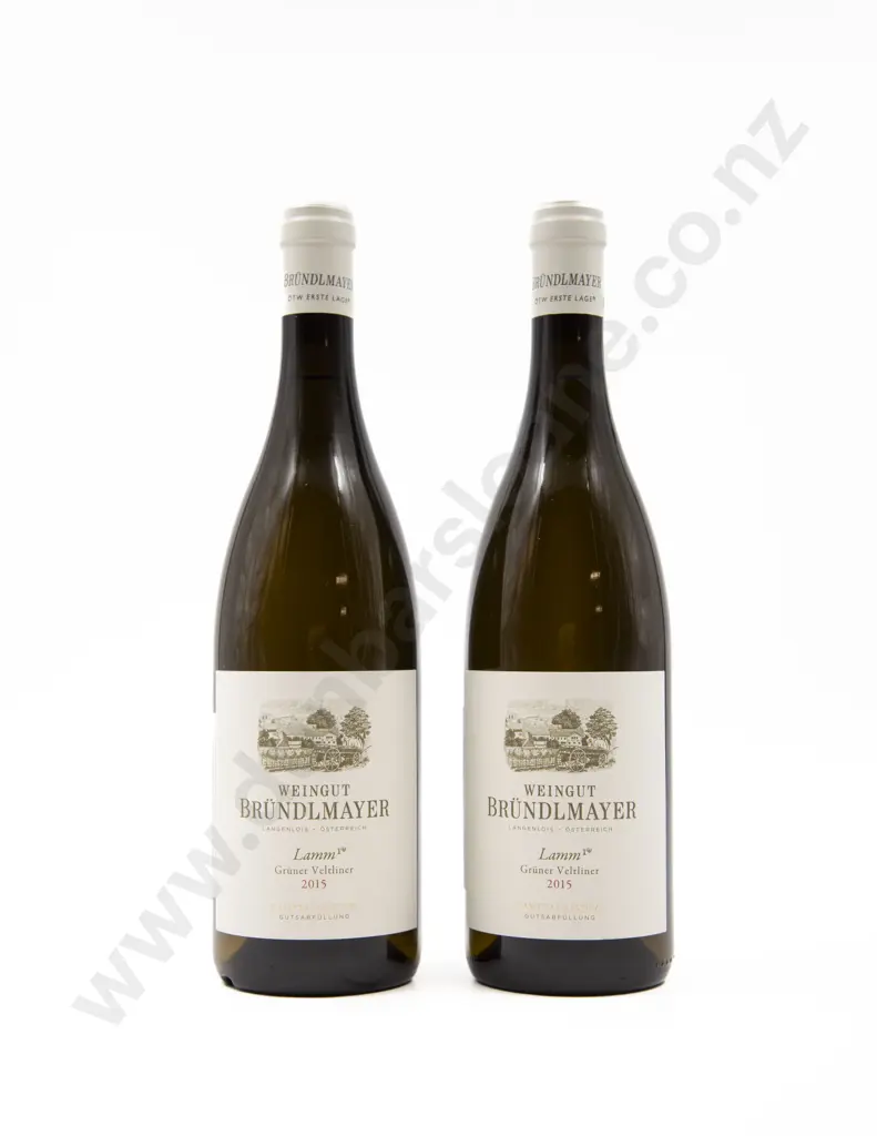 2 Bottles Austrian Brundlmayer 'Lamm' Gruner Veltliner Kamptal Reserve 2015 Image 1++