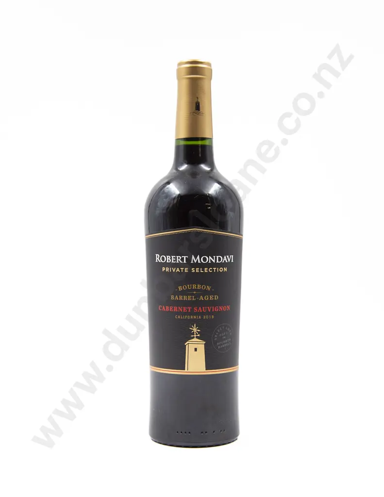 1 Bottle U.S. Robert Mondavi Private Selection California Bourbon Barrel Aged Cabernet Sauvignon 2019 Image 1++