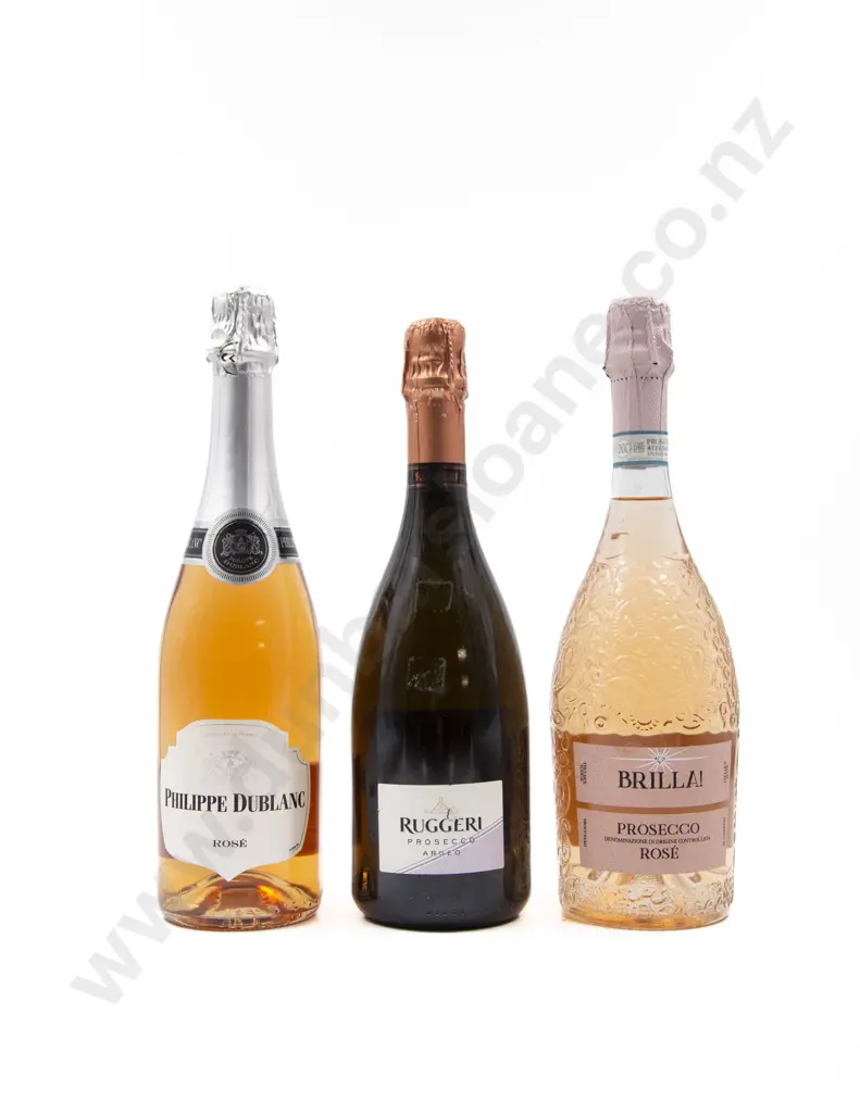 3 Bottles Assorted Sparkling Wine Image 1++