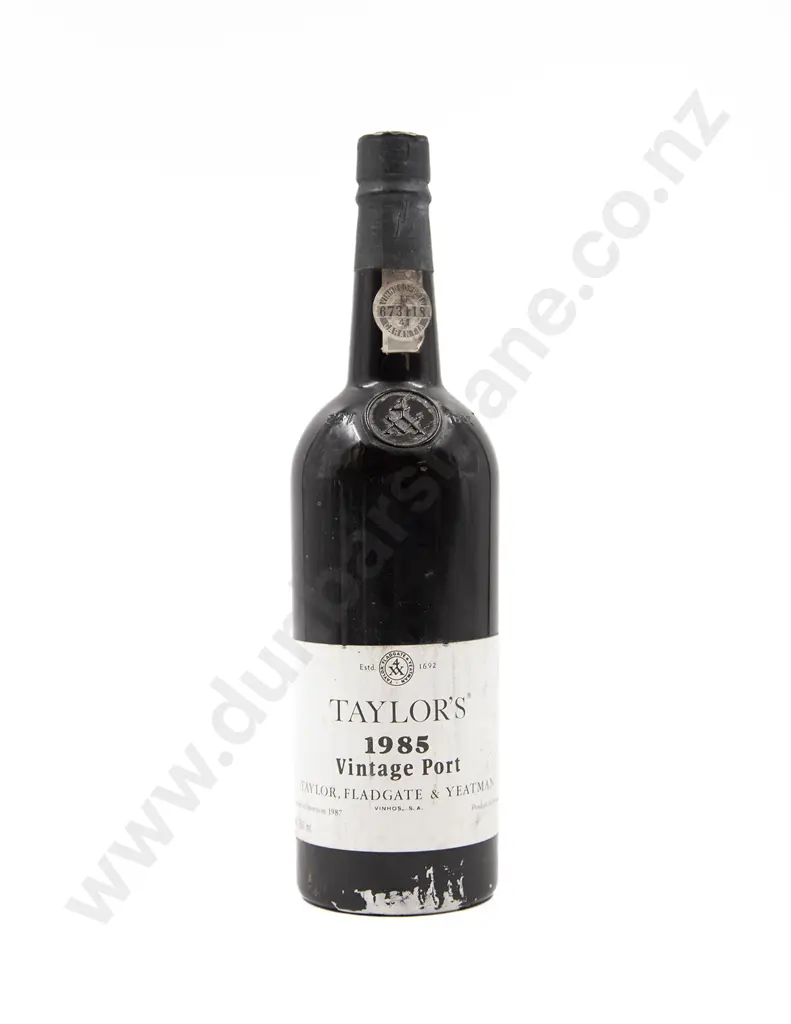 1 Bottle Taylor's 1985 Vintage Port Image 1++
