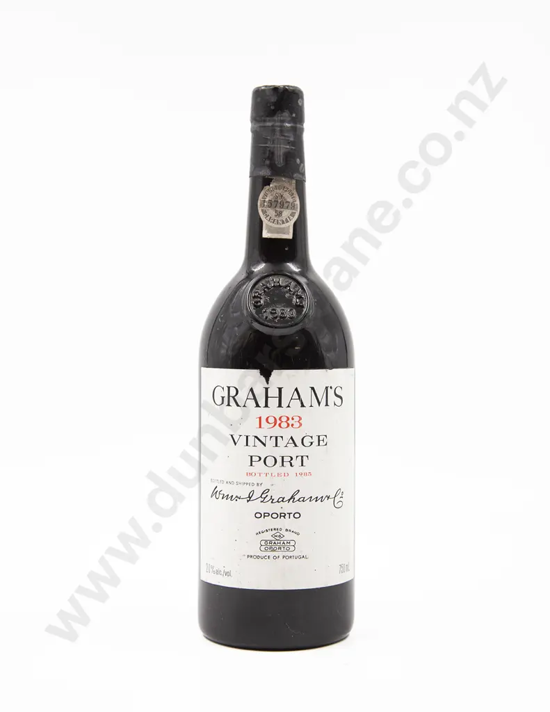 1 Bottle Graham's 1983 Vintage Port Image 1++