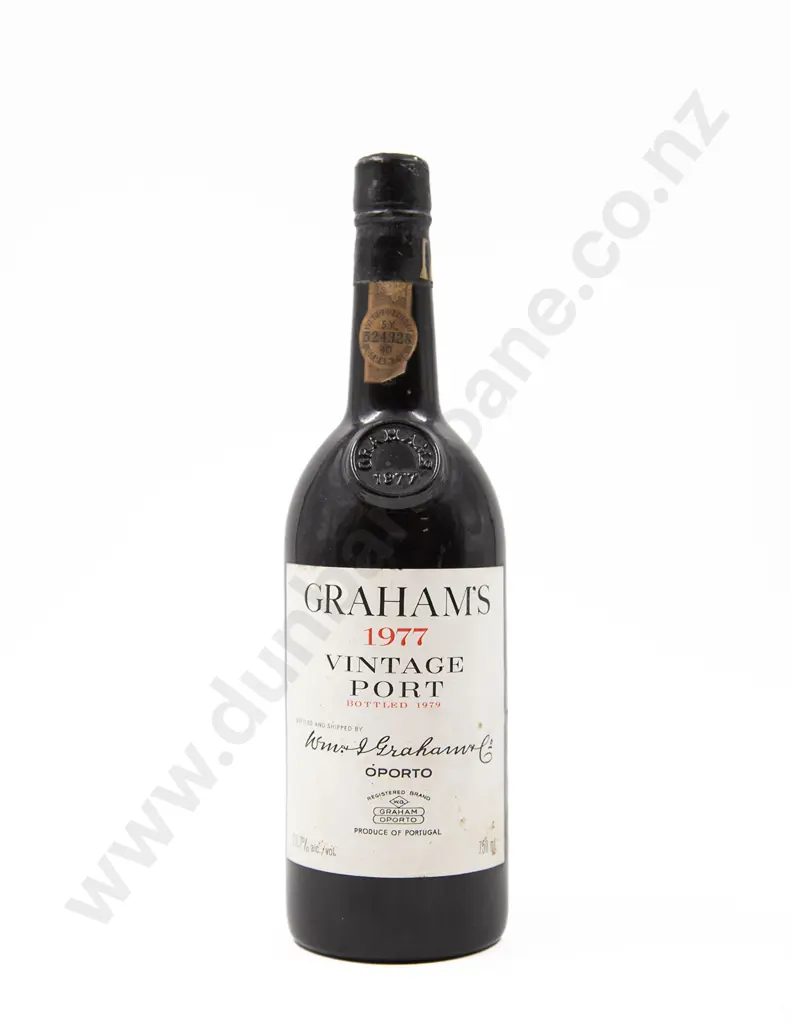 1 Bottle Graham's 1977 Vintage Port Image 1++