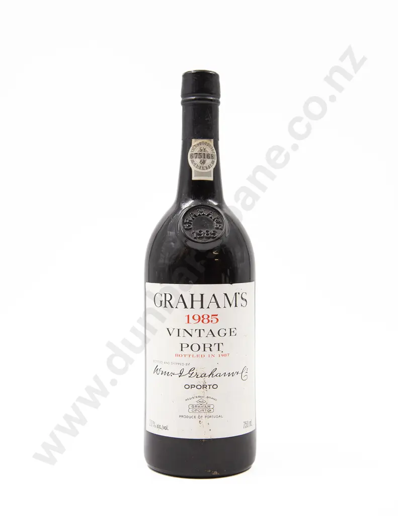 1 Bottle Graham's 1985 Vintage Port Image 1++