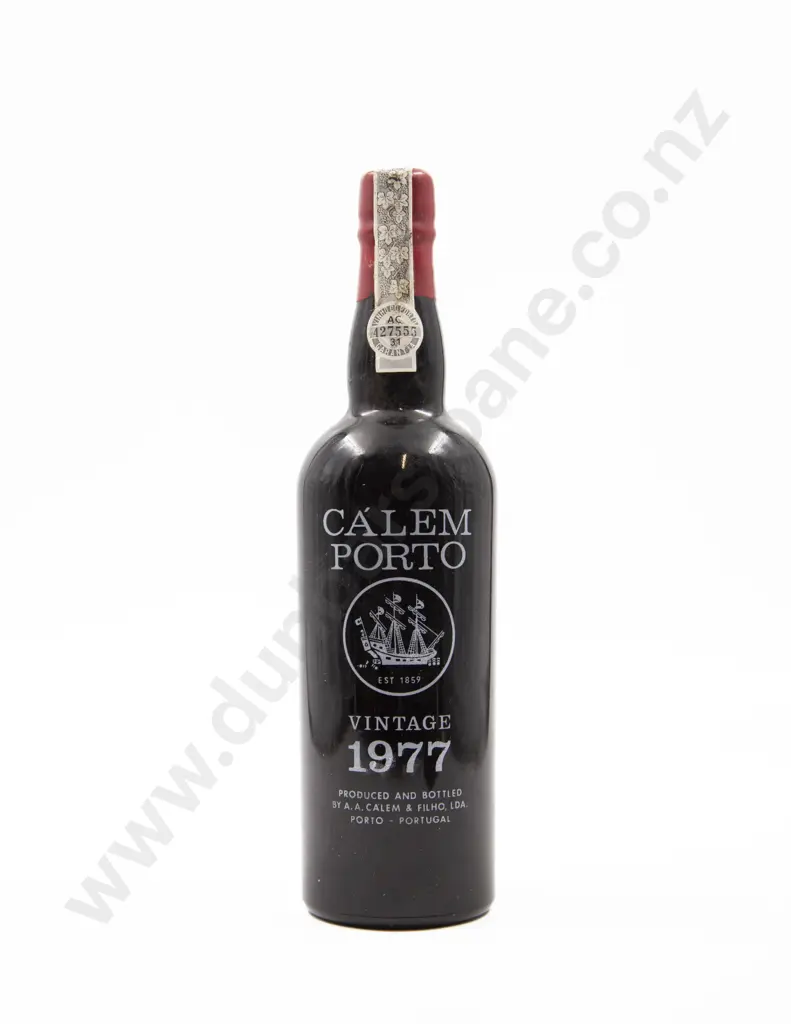 1 Bottle Portugal Cálem Porto Vintage 1977 Image 1++