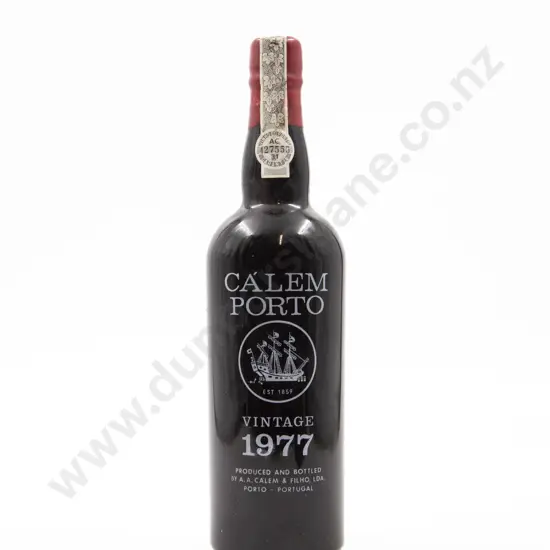1 Bottle Portugal Cálem Porto Vintage 1977