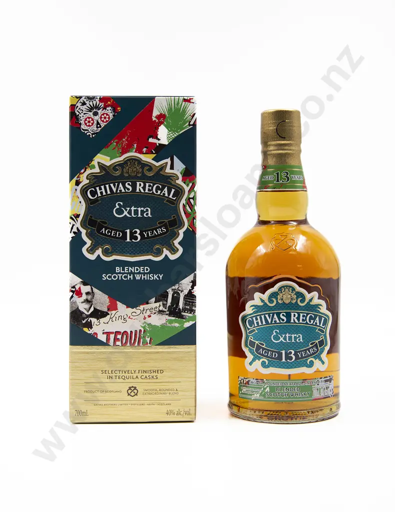 1 Bottle Chivas 13YO 'Extra' Tequila Cask Scotch Whisky Image 1++