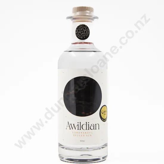1 Bottle NZ Awildian Coromandel Spiced Gin
