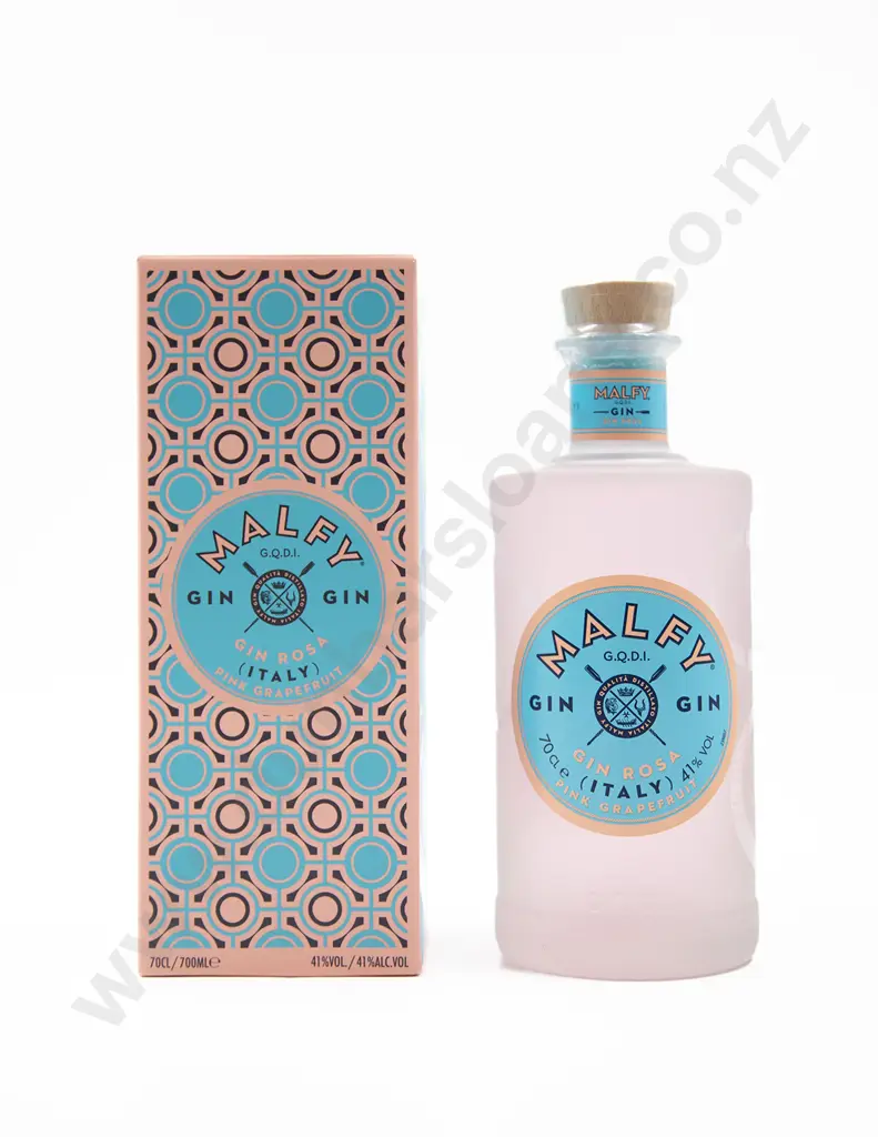 1 Bottle Malfy 'Gin Rosa' Pink Grapefruit Italian Gin Image 1++