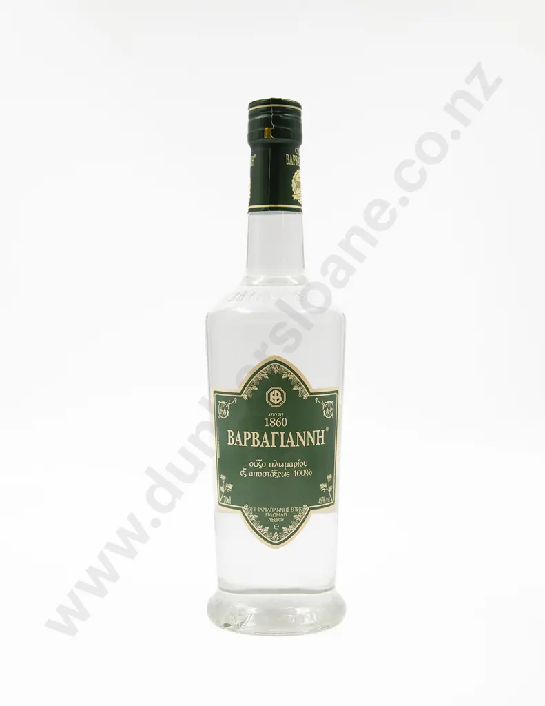 1 Bottle Greek Barbayanni Green Ouzo Image 1++