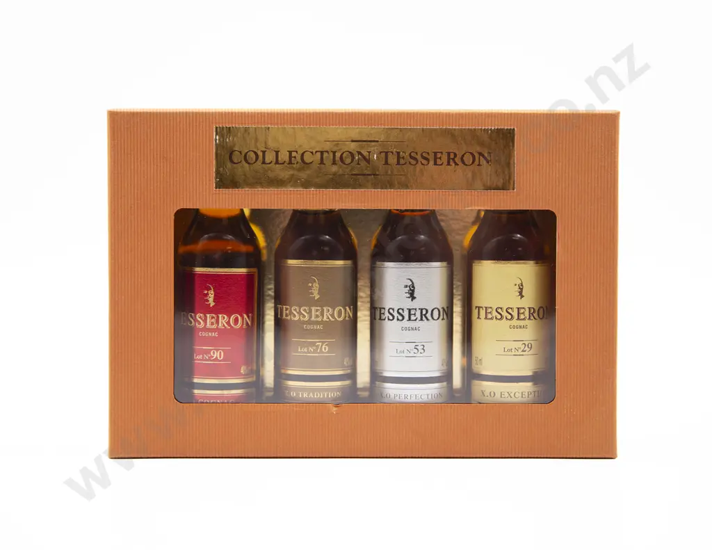 Tesseron Cognac 'The XO Collection' 4x 50ml Gift Box Image 1++