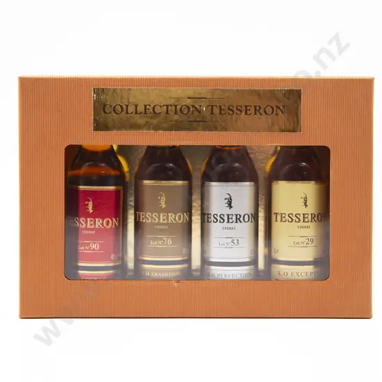 Tesseron Cognac 'The XO Collection' 4x 50ml Gift Box