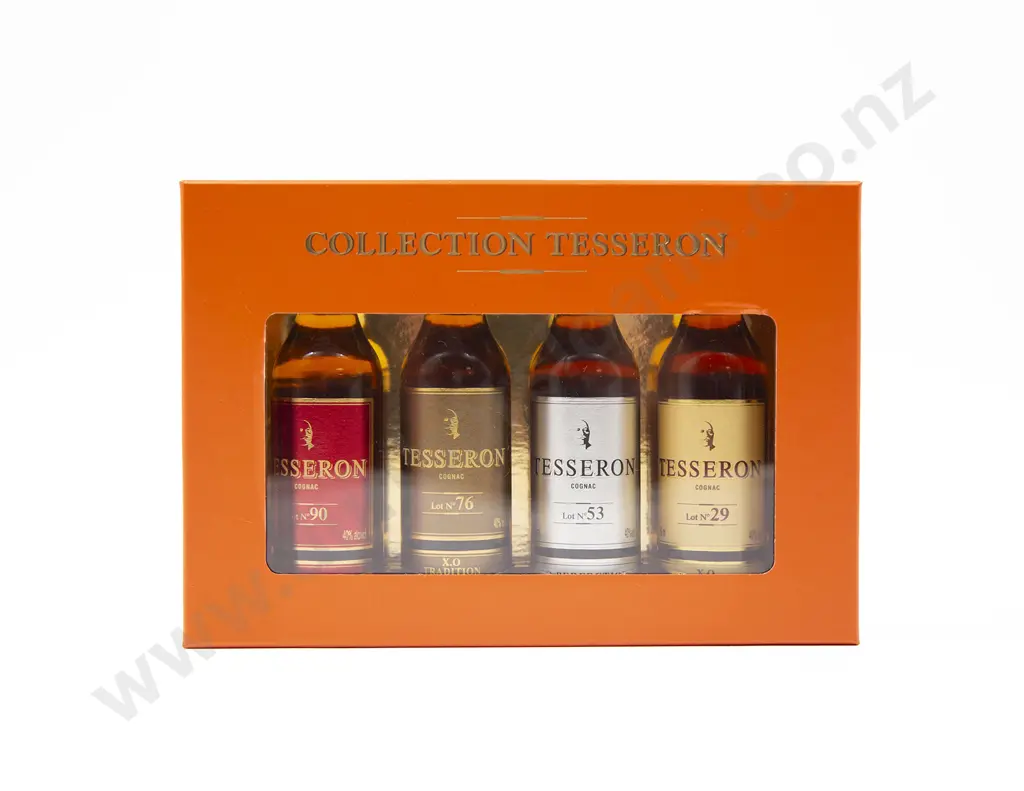 Tesseron Cognac 'The XO Collection' 4x 50ml Gift Box Image 1++