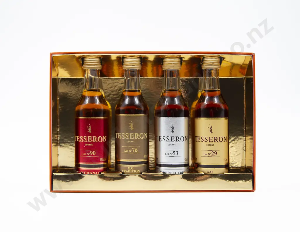 Tesseron Cognac 'The XO Collection' 4x 50ml Gift Box Image 1++