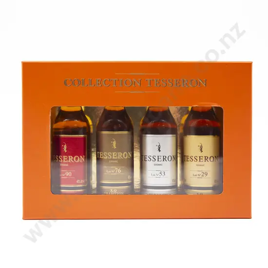 Tesseron Cognac 'The XO Collection' 4x 50ml Gift Box