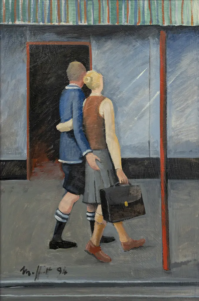 Trevor Moffitt (1936 – 2006) - "Enjoying Nature" Image 1++
