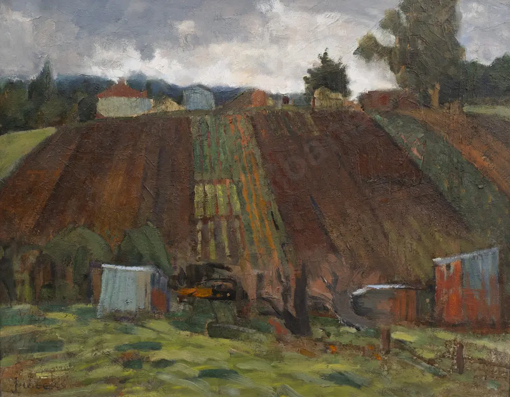 John Weeks (1888 - 1965) - Northcote Market Garden Image 1++