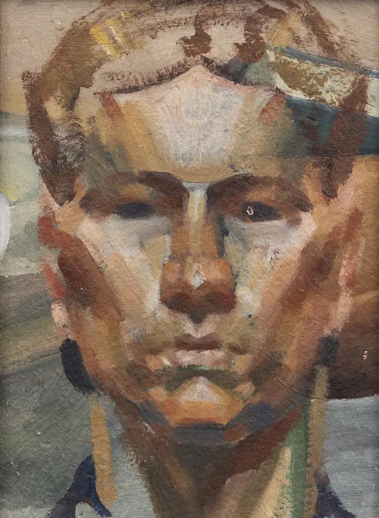 Attrib Charles Tole (1903 - 1988)- Portrait Image 1++