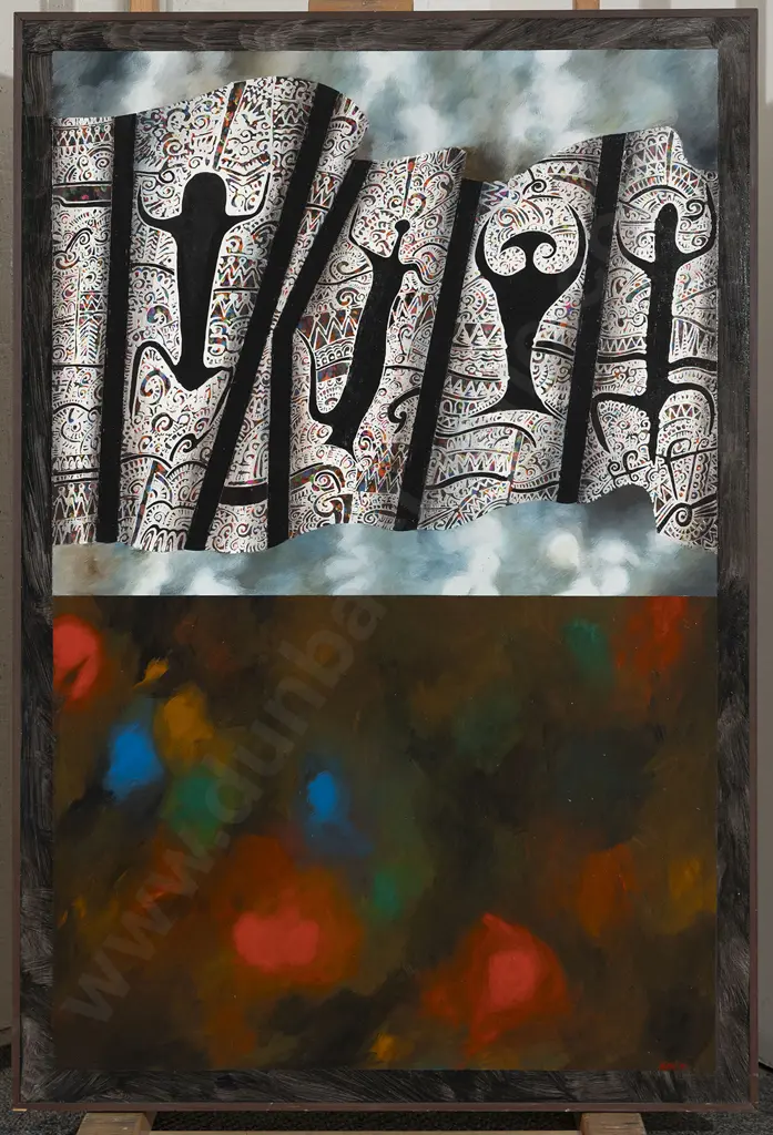 Buck Nin (1942-1996) - Ancestral Banner Over The Land Image 1++