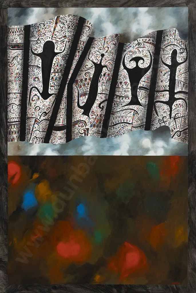 Buck Nin (1942-1996) - Ancestral Banner Over The Land Image 1++