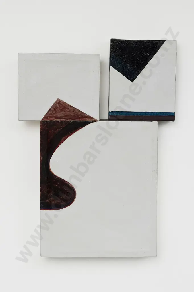 Ralph Hotere (1931 - 2013) - Triptych 1966 Image 1++