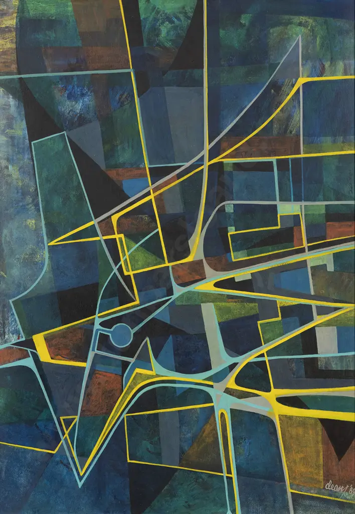 Frank Dean (1917 - 2008) - Goldfinch in Flight Image 1++