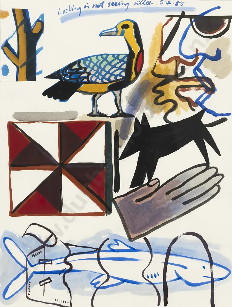 Richard Killeen (b 1946) - Looking is Not Seeing Image 1++