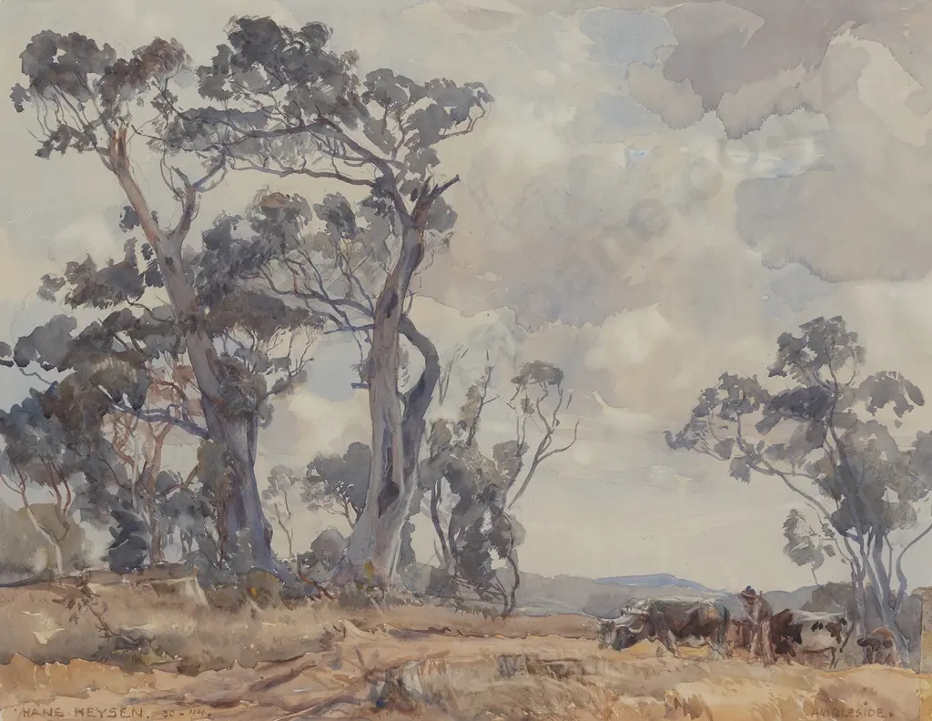 Hans Heysen (Australian 1877-1968) - Ambleside Image 1++
